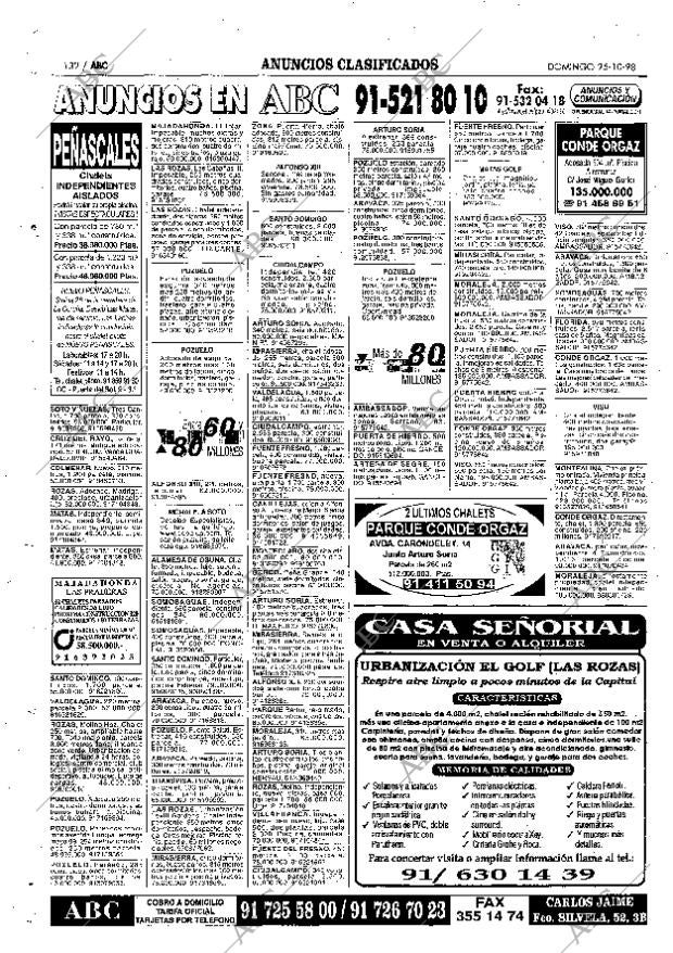 ABC MADRID 25-10-1998 página 132
