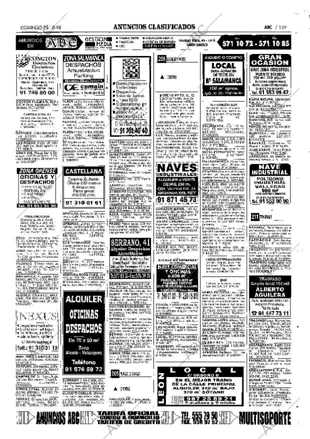 ABC MADRID 25-10-1998 página 139