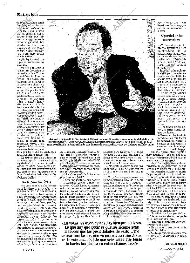 ABC MADRID 25-10-1998 página 14