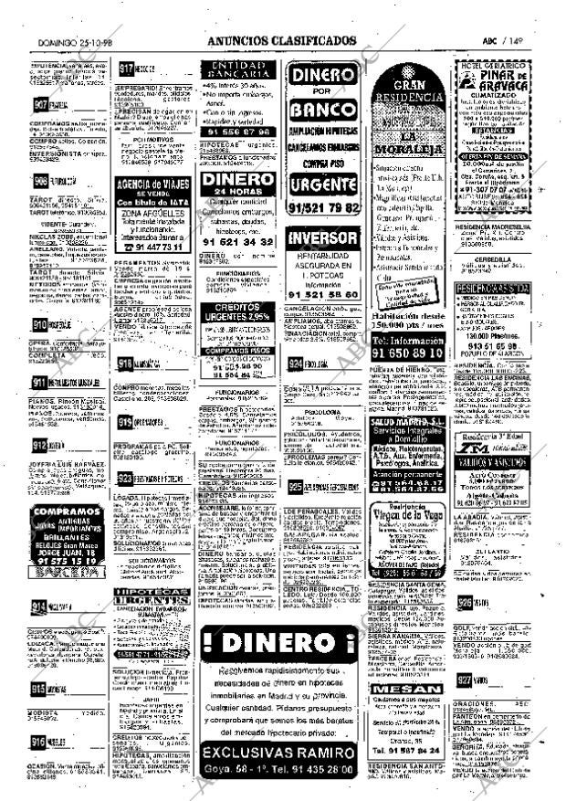 ABC MADRID 25-10-1998 página 149