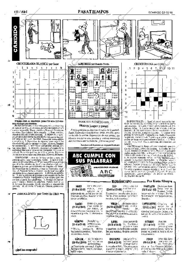 ABC MADRID 25-10-1998 página 150