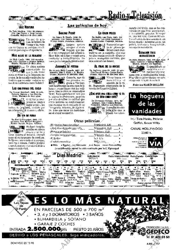 ABC MADRID 25-10-1998 página 157