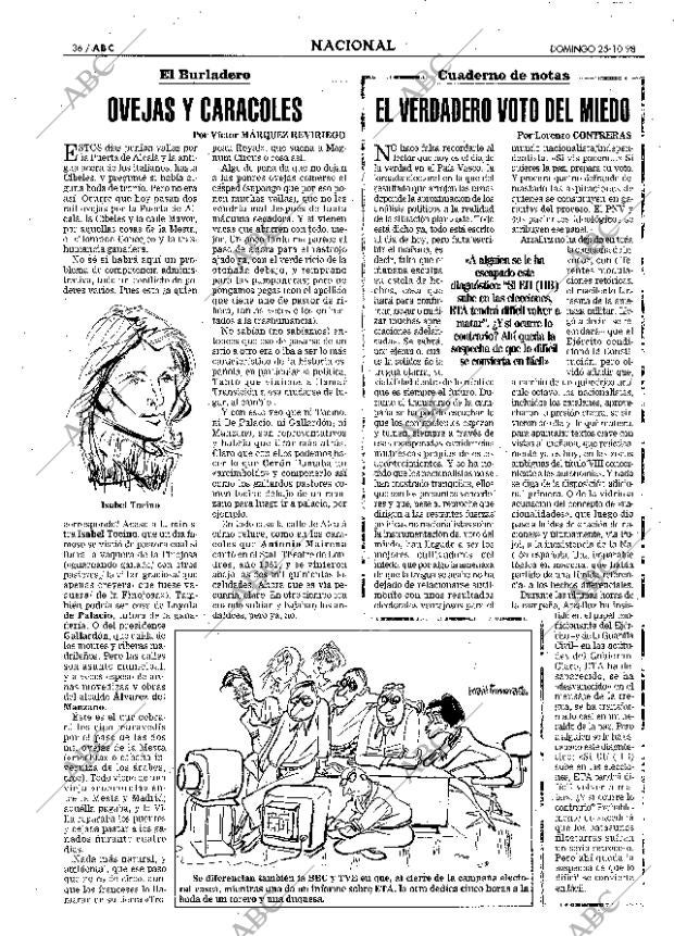 ABC MADRID 25-10-1998 página 36