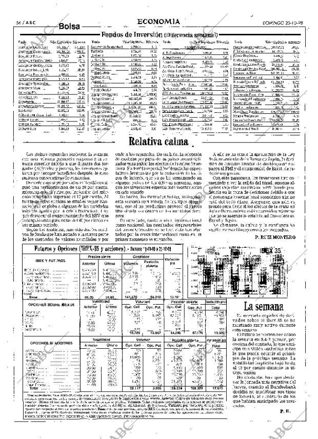 ABC MADRID 25-10-1998 página 56