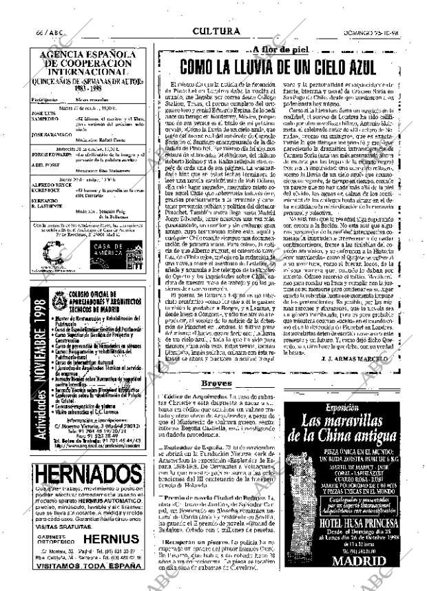 ABC MADRID 25-10-1998 página 66