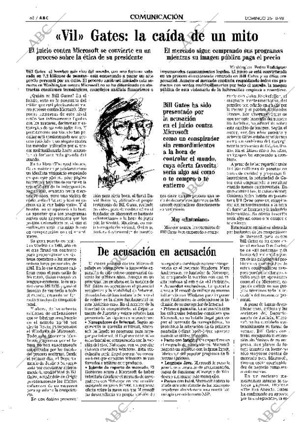 ABC MADRID 25-10-1998 página 68