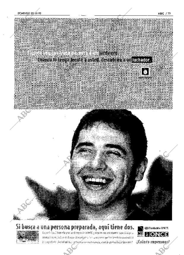 ABC MADRID 25-10-1998 página 79