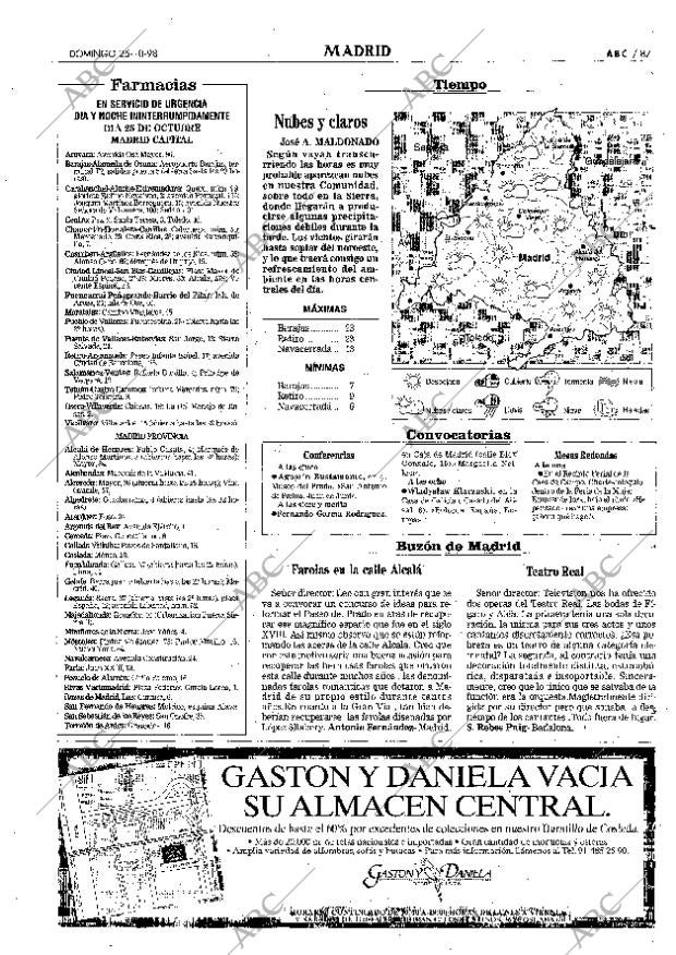 ABC MADRID 25-10-1998 página 87