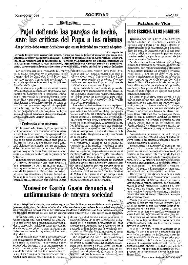 ABC MADRID 25-10-1998 página 95