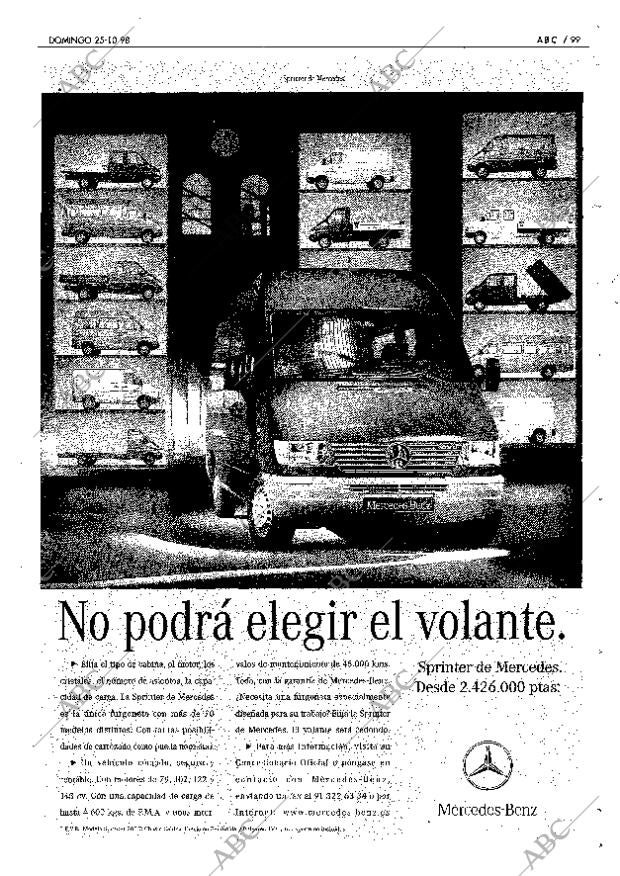 ABC MADRID 25-10-1998 página 99