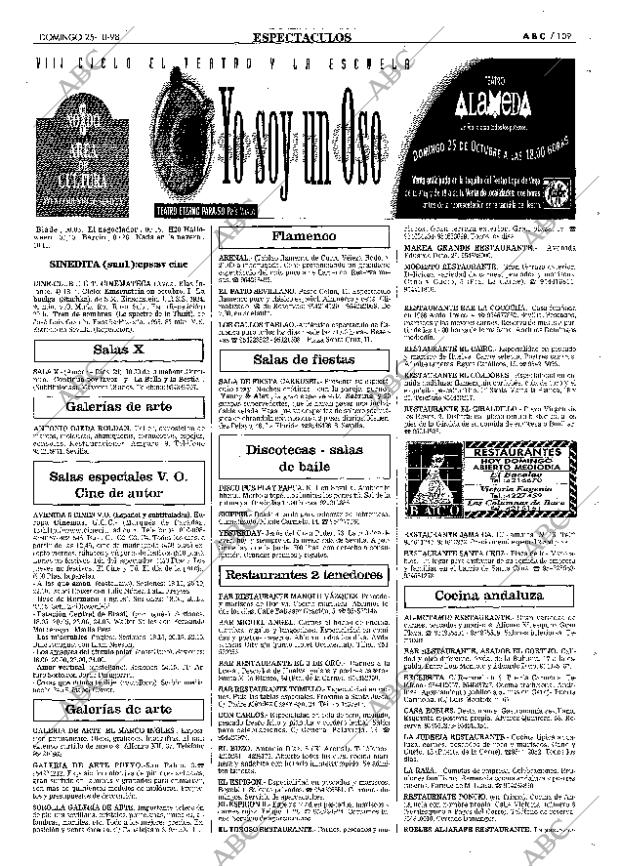 ABC SEVILLA 25-10-1998 página 109