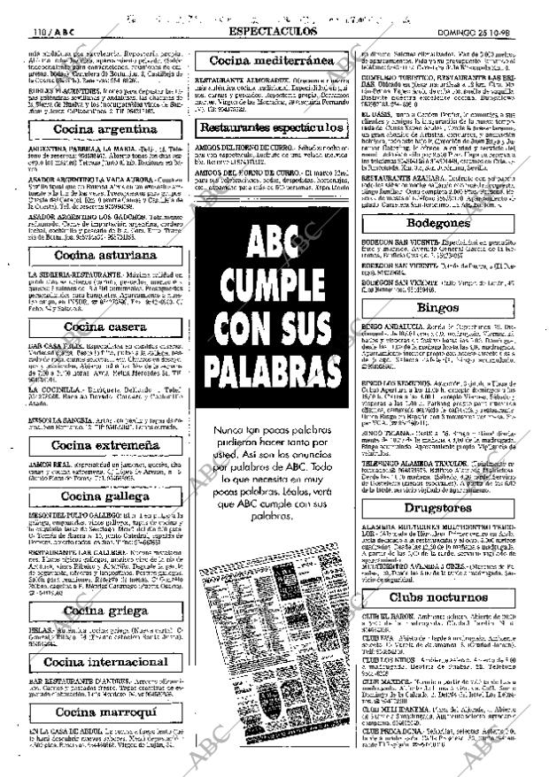 ABC SEVILLA 25-10-1998 página 110