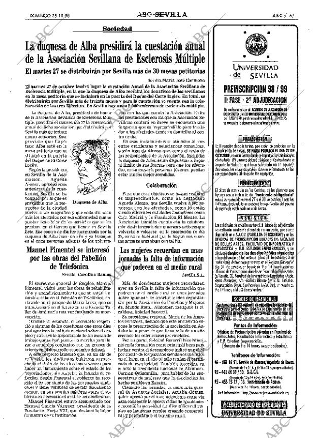 ABC SEVILLA 25-10-1998 página 67