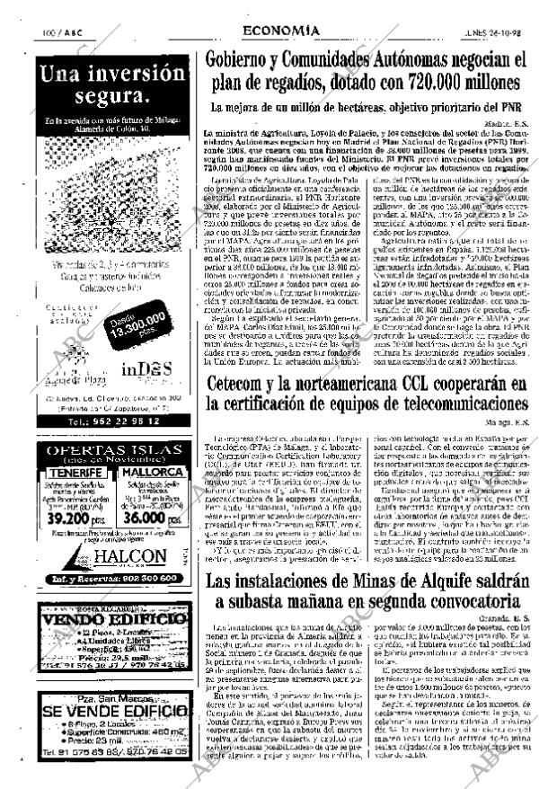 ABC SEVILLA 26-10-1998 página 100