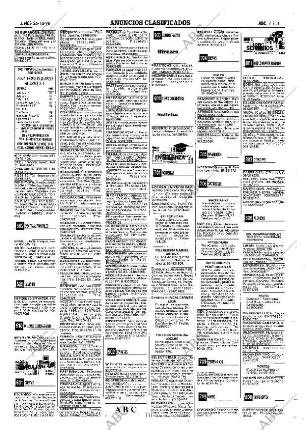 ABC SEVILLA 26-10-1998 página 111