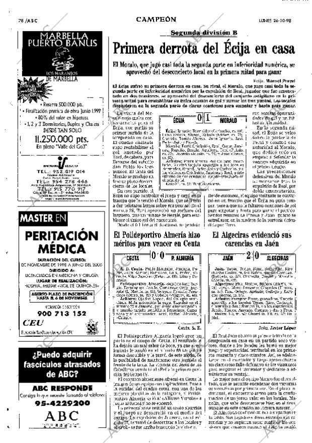 ABC SEVILLA 26-10-1998 página 78