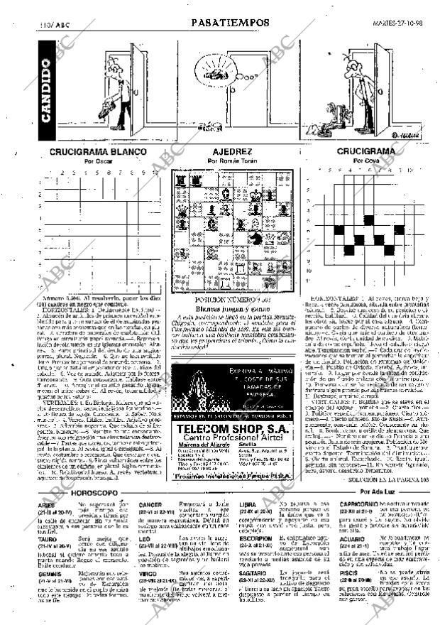 ABC SEVILLA 27-10-1998 página 110