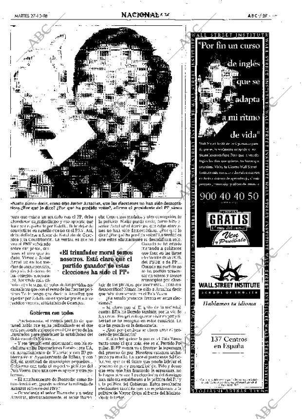 ABC SEVILLA 27-10-1998 página 27