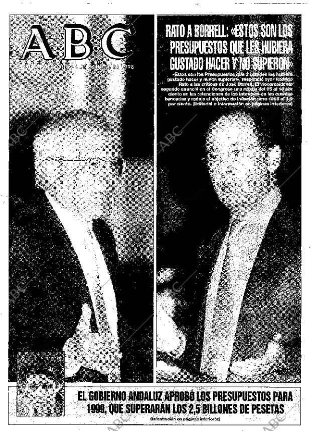 ABC SEVILLA 28-10-1998 página 1
