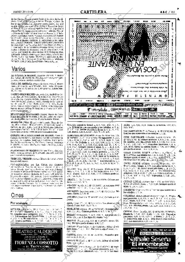 ABC MADRID 29-10-1998 página 101