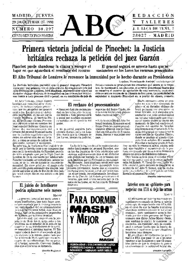 ABC MADRID 29-10-1998 página 13