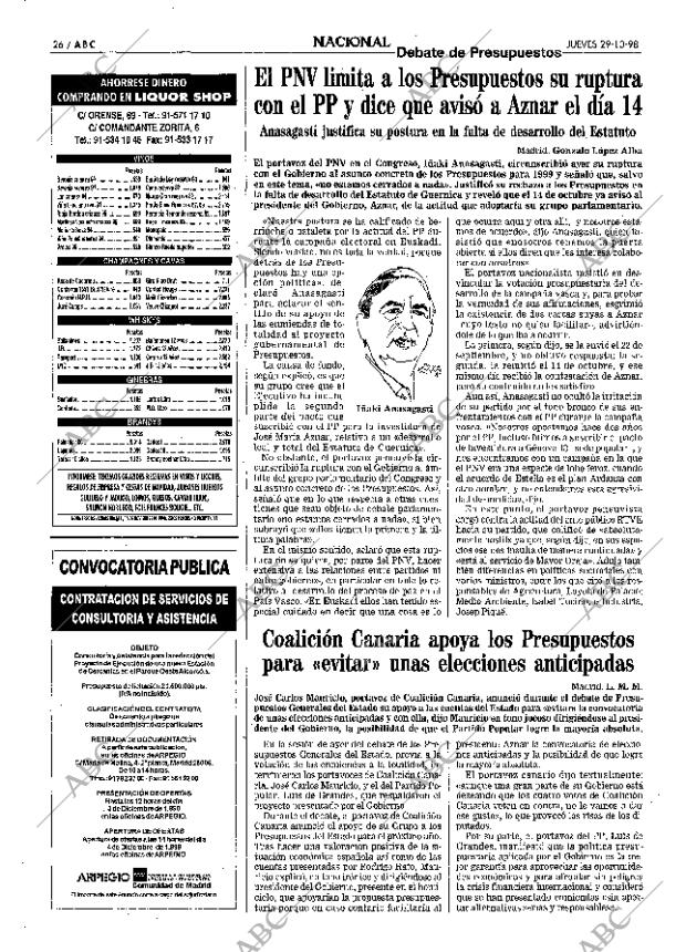 ABC MADRID 29-10-1998 página 26