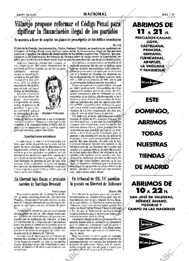 ABC MADRID 29-10-1998 página 29