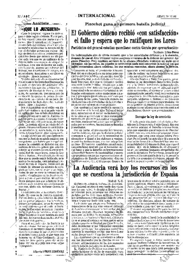 ABC MADRID 29-10-1998 página 32