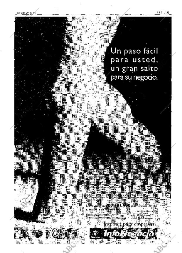 ABC MADRID 29-10-1998 página 43