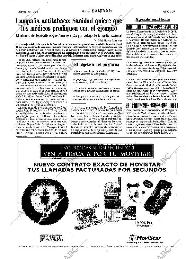 ABC MADRID 29-10-1998 página 59