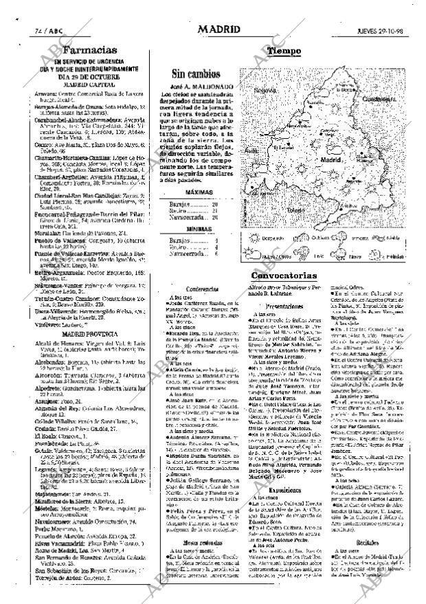 ABC MADRID 29-10-1998 página 74
