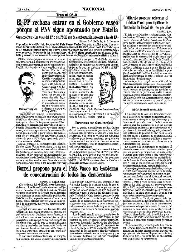 ABC SEVILLA 29-10-1998 página 28
