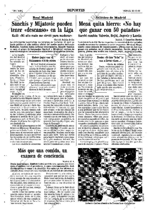 ABC MADRID 30-10-1998 página 108