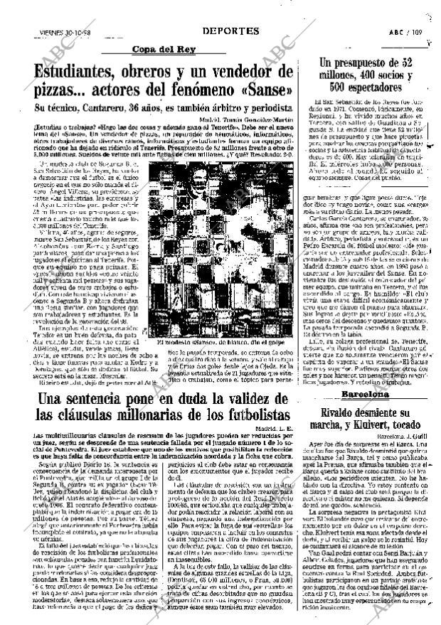 ABC MADRID 30-10-1998 página 109