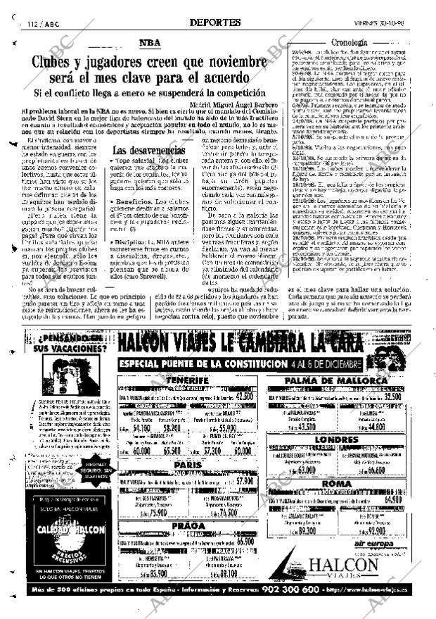 ABC MADRID 30-10-1998 página 112