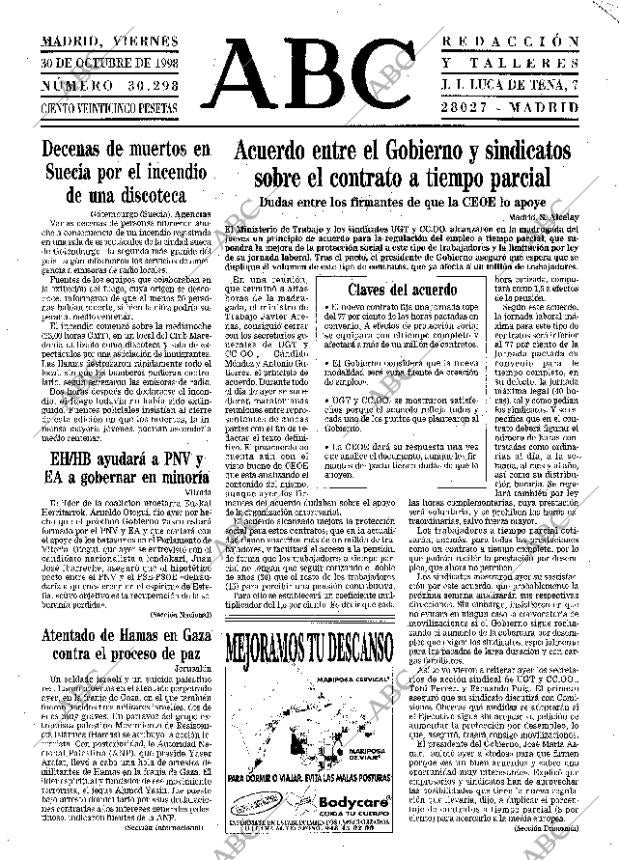 ABC MADRID 30-10-1998 página 13