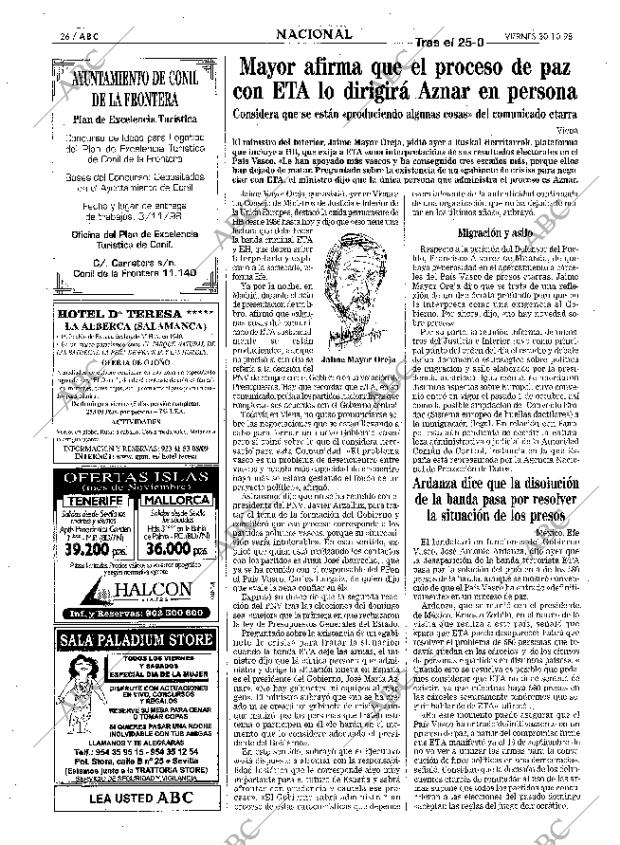 ABC SEVILLA 30-10-1998 página 26
