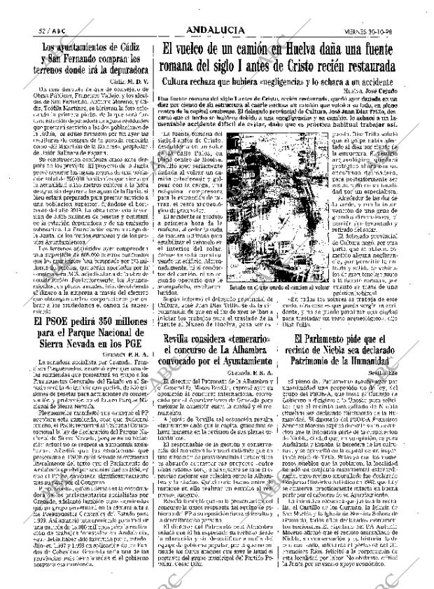 ABC SEVILLA 30-10-1998 página 52