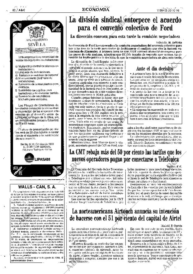 ABC SEVILLA 30-10-1998 página 82