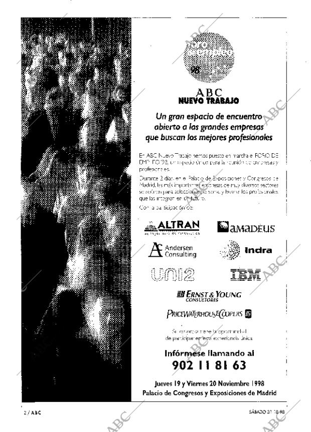 ABC MADRID 31-10-1998 página 2