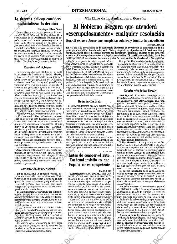 ABC MADRID 31-10-1998 página 36