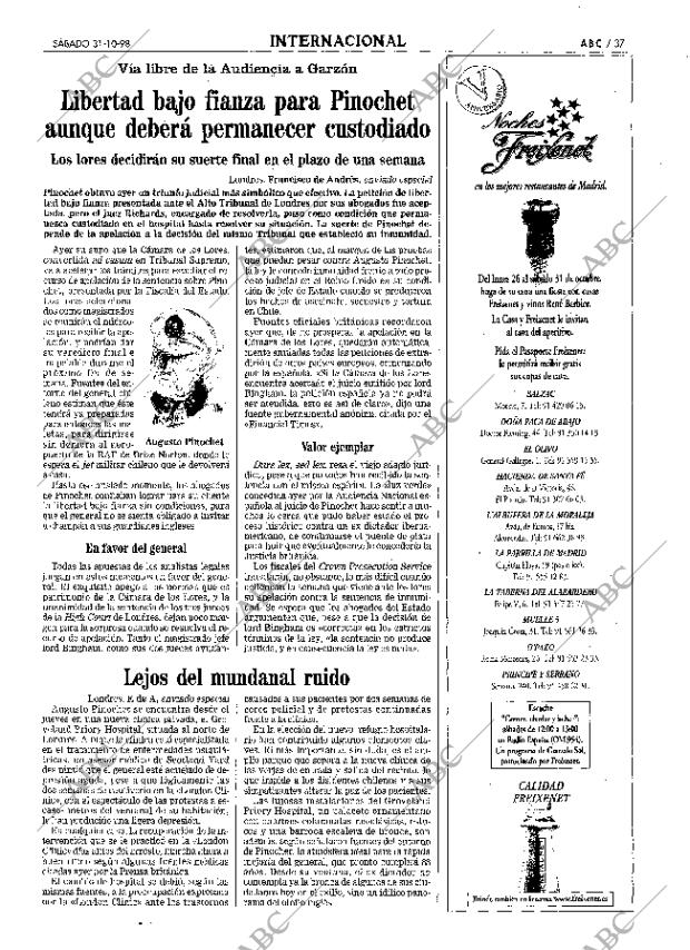 ABC MADRID 31-10-1998 página 37