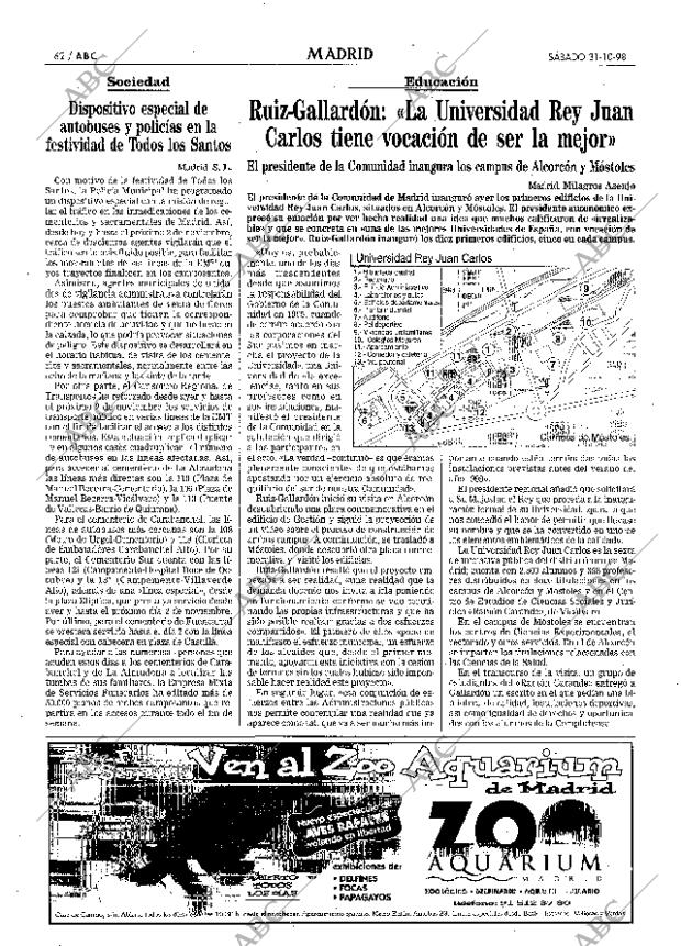 ABC MADRID 31-10-1998 página 62