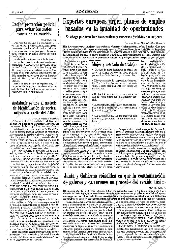 ABC MADRID 31-10-1998 página 80