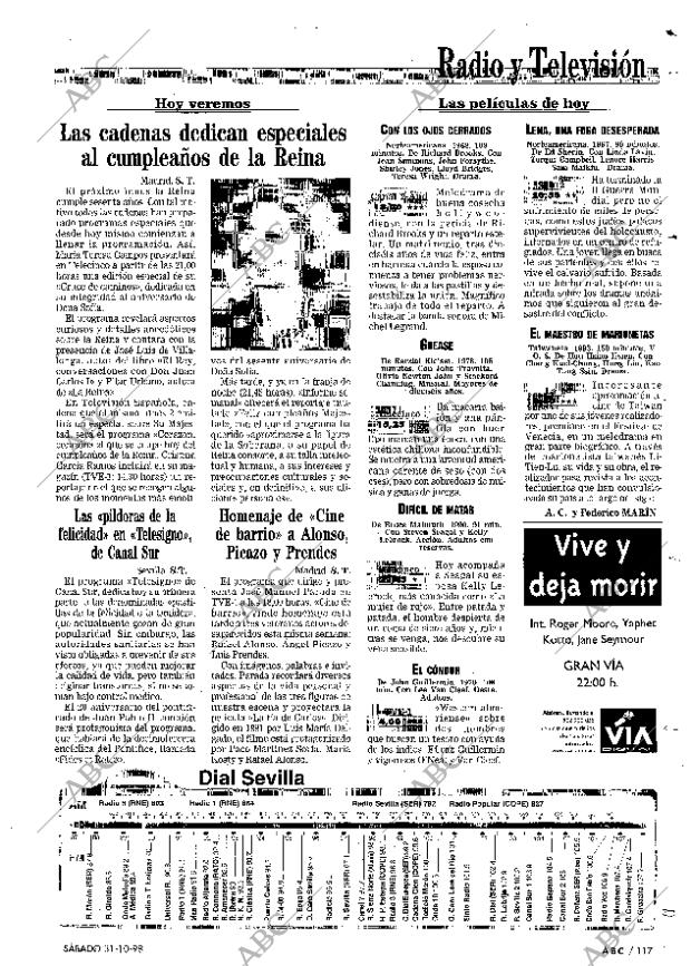 ABC SEVILLA 31-10-1998 página 117