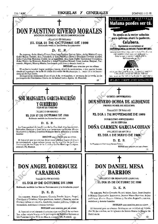 ABC MADRID 01-11-1998 página 116