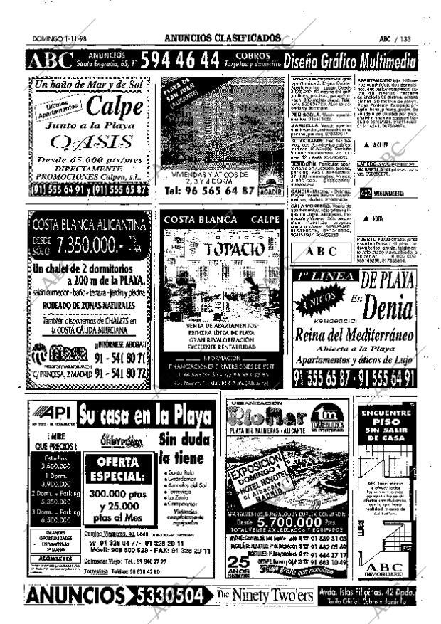 ABC MADRID 01-11-1998 página 133