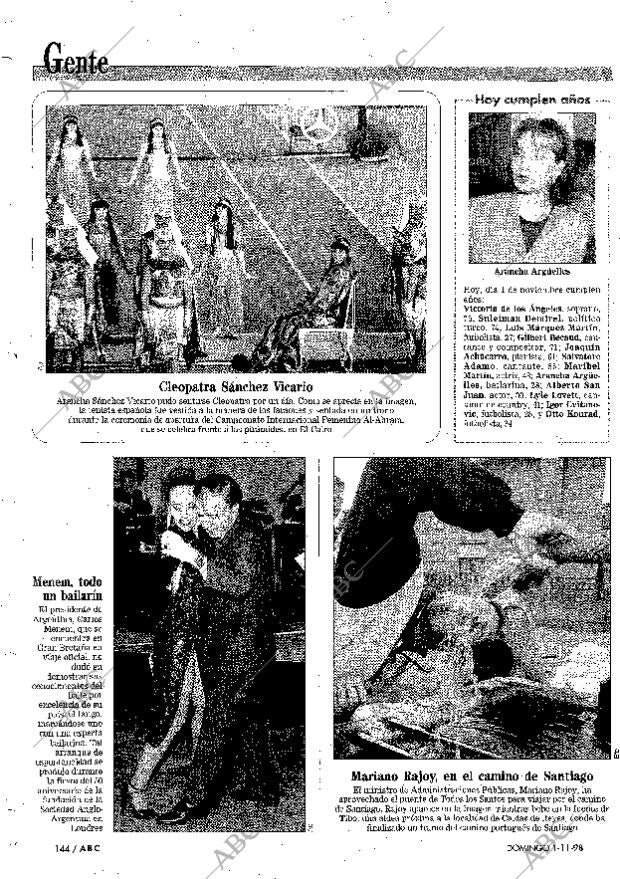 ABC MADRID 01-11-1998 página 144