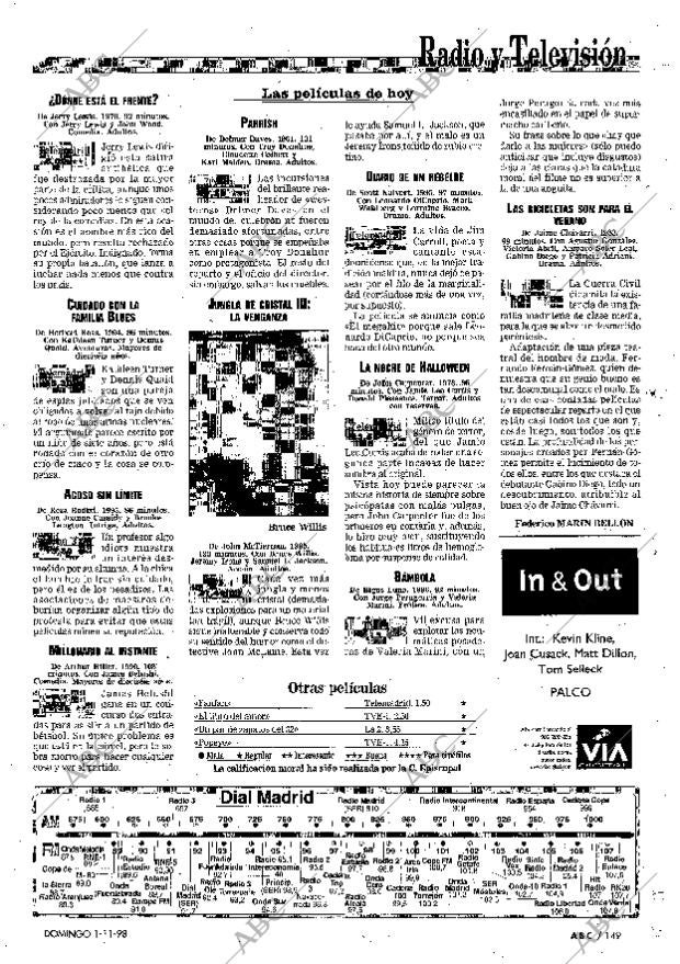 ABC MADRID 01-11-1998 página 149
