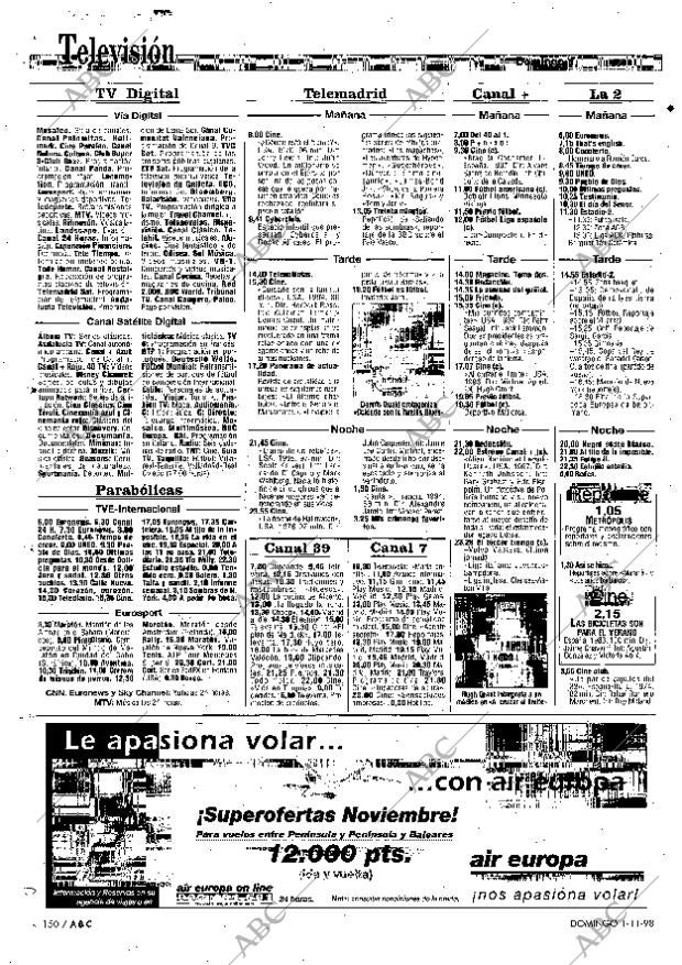 ABC MADRID 01-11-1998 página 150